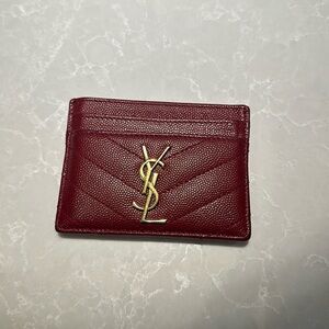 Ysl card wallet